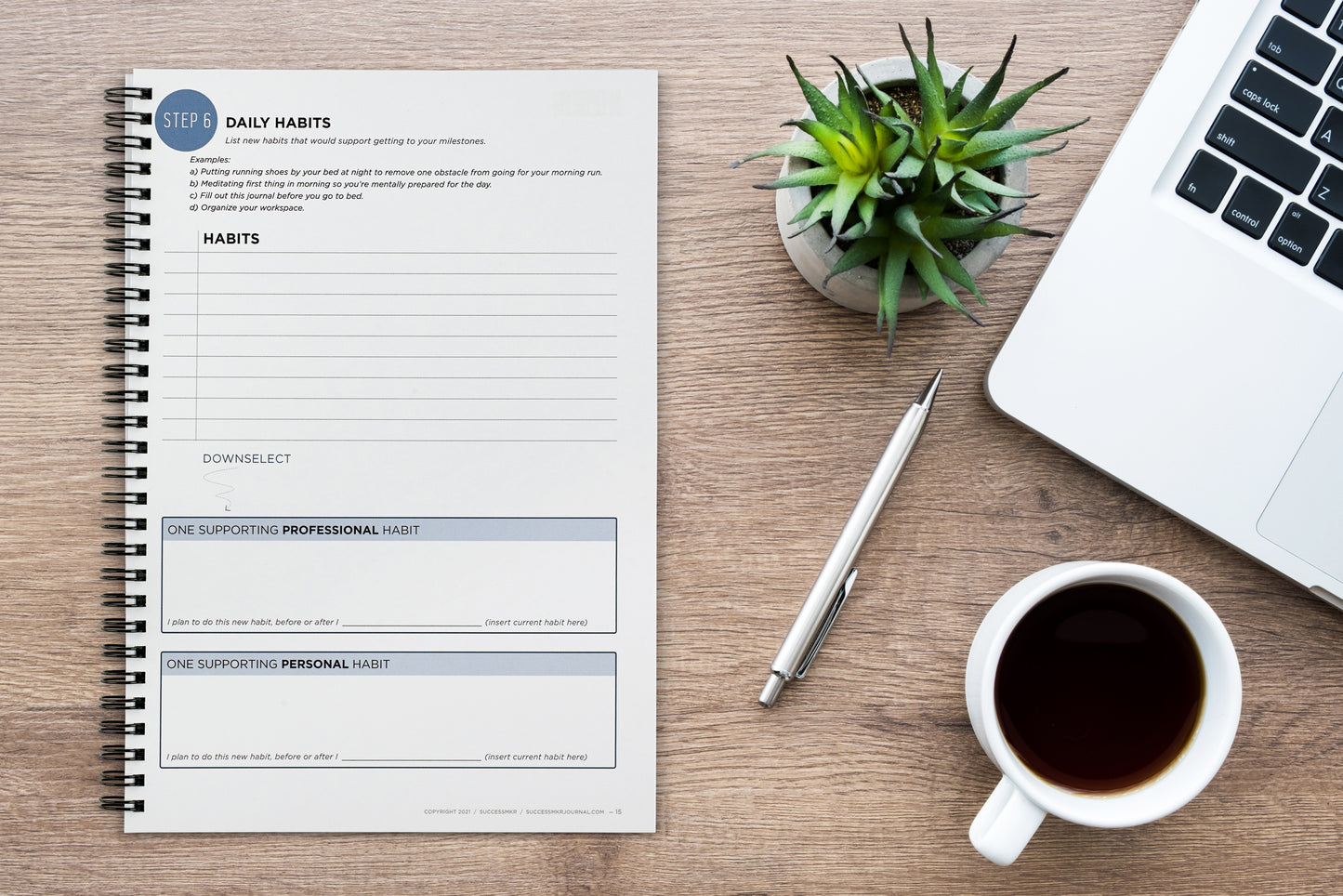 SuccessMkr Journal Blue