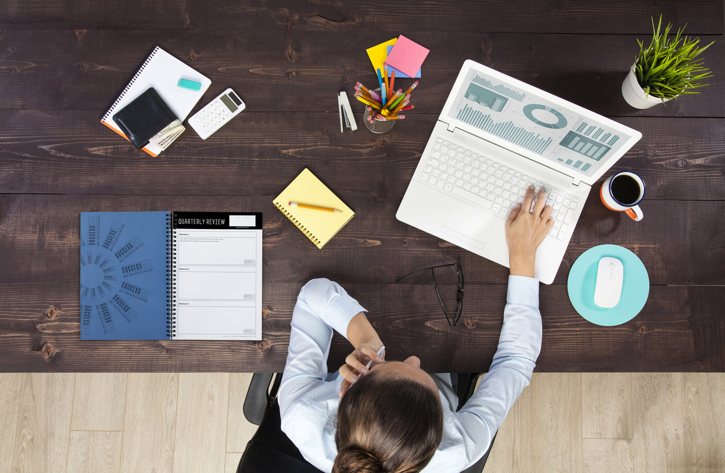 SuccessMkr Journal Blue